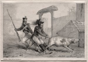 Marauders, pitäkää kiinni. tekijältä Emile Jean Horace Vernet