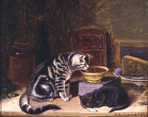 Kaksi kissaa tekijältä Horatio Henry Couldery