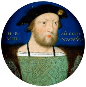 Englannin kuninkaan Henrik VIII:n muotokuva, n. 1525