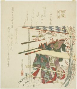 Yushima sarjasta "A Comparison of Famous Things in the Eastern Capital (Toto meibutsu awase)" tekijältä Hotei Gosei