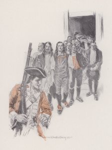 Ilustração para Evangeline, A Tale of Arcadie, de Henry Wadsworth Longfellow (litho)finnish