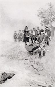 The Burial of Braddock, kuvitus 