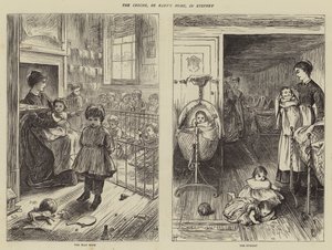 Päiväkoti eli vauvankoti Stepneyssä tekijältä Howard Pyle