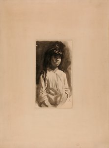 Mesdado-tytön pää tekijältä Howard Russell Butler
