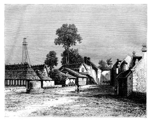 Macassarin katu, Celebes, Indonesia, 1800-luku.