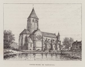Notre-Dame De Blecourt (kaiverrus) tekijältä Hubert Clerget