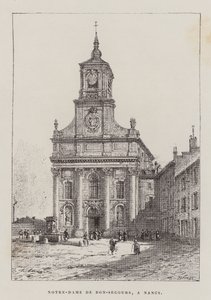 Notre-Dame De Bon-Secours, A Nancy (kaiverrus) tekijältä Hubert Clerget