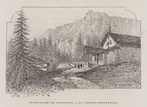 Notre-Dame De Casalibus, A La Grande-Chartreuse (kaiverrus) (kaiverrus) tekijältä Hubert Clerget