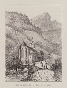 Notre-Dame De Livron, A Caylus (kaiverrus) tekijältä Hubert Clerget