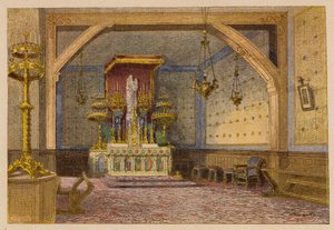 Notre-Dame De Salut (värilitografia) tekijältä Hubert Clerget