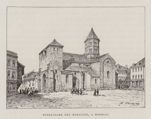 Notre-Dame Des Miracles, A Mauriac (kaiverrus) tekijältä Hubert Clerget
