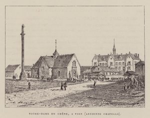 Notre-Dame Du Chene, A Vion, Ancienne Chapelle (kaiverrus) tekijältä Hubert Clerget