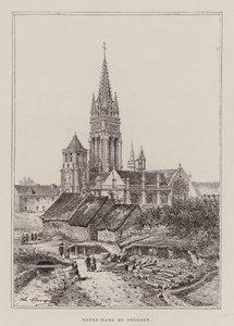 Notre-Dame Du Folgoet (kaiverrus) tekijältä Hubert Clerget