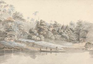 Kylä Colnassa (Intia) tekijältä Hubert Cornish