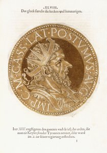 Marcus Cassianus Latinus Postumus tekijältä Hubert Goltzius