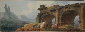Kaaria raunioissa tekijältä Hubert Robert