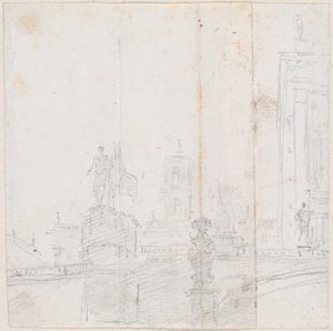Capitoline Hill tekijältä Hubert Robert