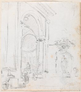Monumentaalinen kaari tekijältä Hubert Robert