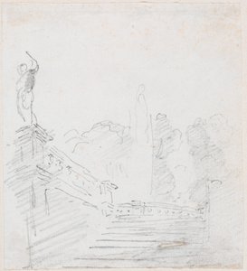 Monumentaalinen portaikko tekijältä Hubert Robert