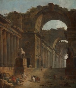 Suihkulähteet tekijältä Hubert Robert