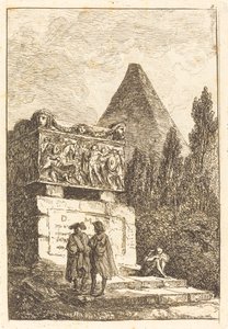 Sarkofagi tekijältä Hubert Robert