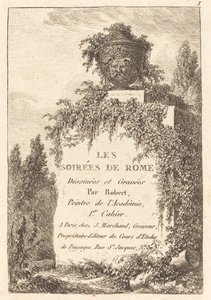 Nimilehti tekijältä Hubert Robert