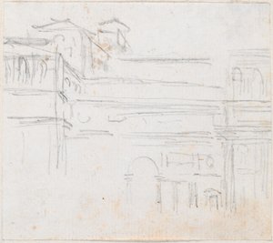 Villa Medici tekijältä Hubert Robert