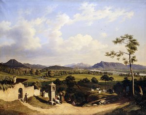 Näkymät Salzburgiin; Näkymä Salzburgiin, 1847