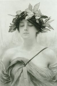 Daphne (kaiverrus sekamenetelmällä) tekijältä Hubert von Herkomer