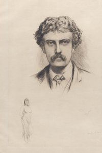 Cecil Lawsonin muotokuva, 1882. tekijältä Hubert von Herkomer