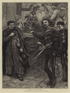 Rooma, pyhäkössä tekijältä Hubert von Herkomer