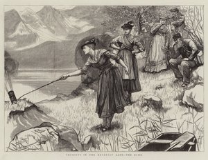 Turistit Baijerin Alpeilla, Echo tekijältä Hubert von Herkomer