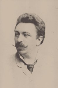 Säveltäjä Eugen Hildachin muotokuva 1849-1924.