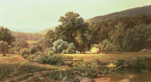 Kesä Blue Ridgessä, 1874 tekijältä Hugh Bolton Jones