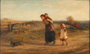 Rustic Joy (öljy kankaalle)