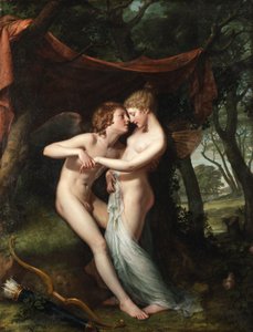 Italian kieli: Amor ja Psyche häälehdessä Amor ja Psyche häälehdessä tekijältä Hugh Douglas Hamilton