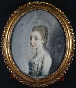 Georgiana Spencerin, myöhemmin Devonshiren herttuattaren, muotokuva
