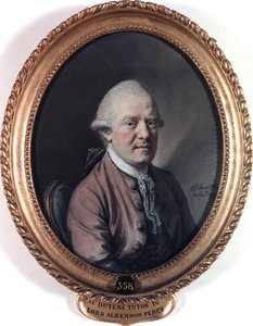 Louis Dutensin muotokuva. 1773 (pastelli paperille)