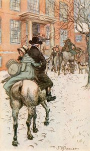 Saapuminen Punaiseen taloon tekijältä Hugh Thomson