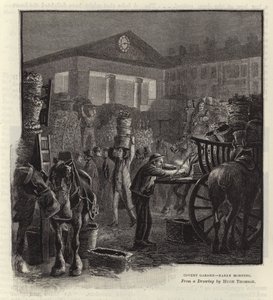Covent Garden - aikaisin aamulla tekijältä Hugh Thomson