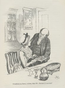 Oletan, että tiedät, että herra Ferrars on naimisissa, 1896 tekijältä Hugh Thomson