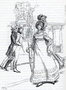 Kuvitus Jane Austenin "Emmalle" (kuva)
