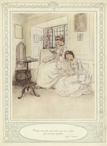 Kuvitus Goldsmithin teokseen She Stoops to Conquer