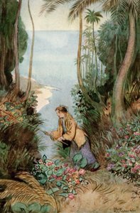 Kuvitus J M Barrielle Ihailtava Crichton tekijältä Hugh Thomson