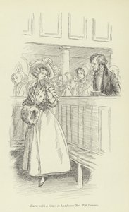 George Eliotin Janetsin katumuksen kuvitus. tekijältä Hugh Thomson
