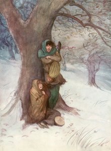 Kuvitus Shakespearen Kuten pidät tekijältä Hugh Thomson