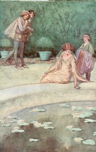 Kuvitus Shakespearesille kuten pidät tekijältä Hugh Thomson