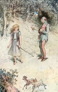 Kuvitus Shakespearesille kuten pidät tekijältä Hugh Thomson