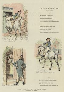 Nuori Herchard, Somersetshiren tarina (chromolitho)