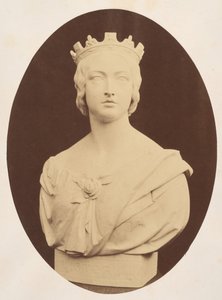 Kopio Hänen Majesteettinsa kuningatar Victorian rintakuvasta, kirjoittanut Joseph Durham, Esq. F.S.A., 1857. tekijältä Hugh Welch Diamond